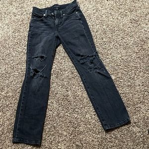 Lucky Jeans High Rise Straight Leg size 0/25.  Inseem 26.5